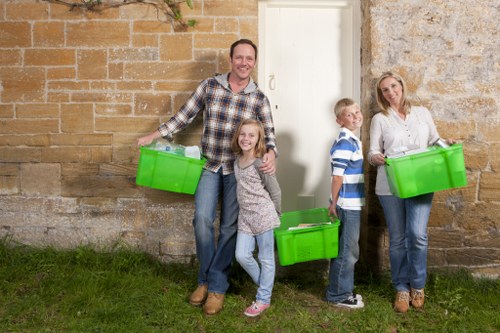 Organizing items for efficient flat clearance