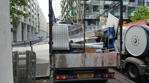 Types of waste handled by commercial removal services